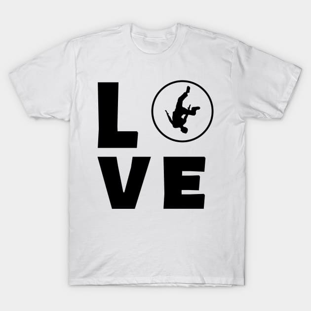 Love parkour - backflip lover T-Shirt by MerchByThisGuy